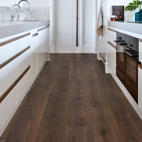 Hybrid flooring light oak