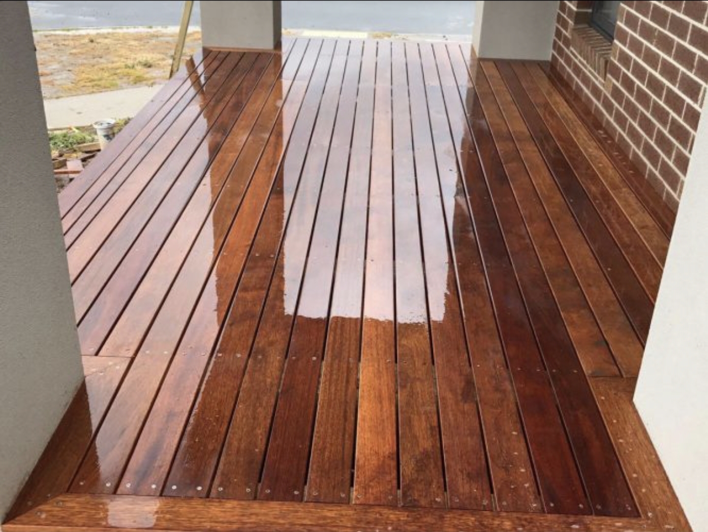 Hardwood deck restoration Adelaide