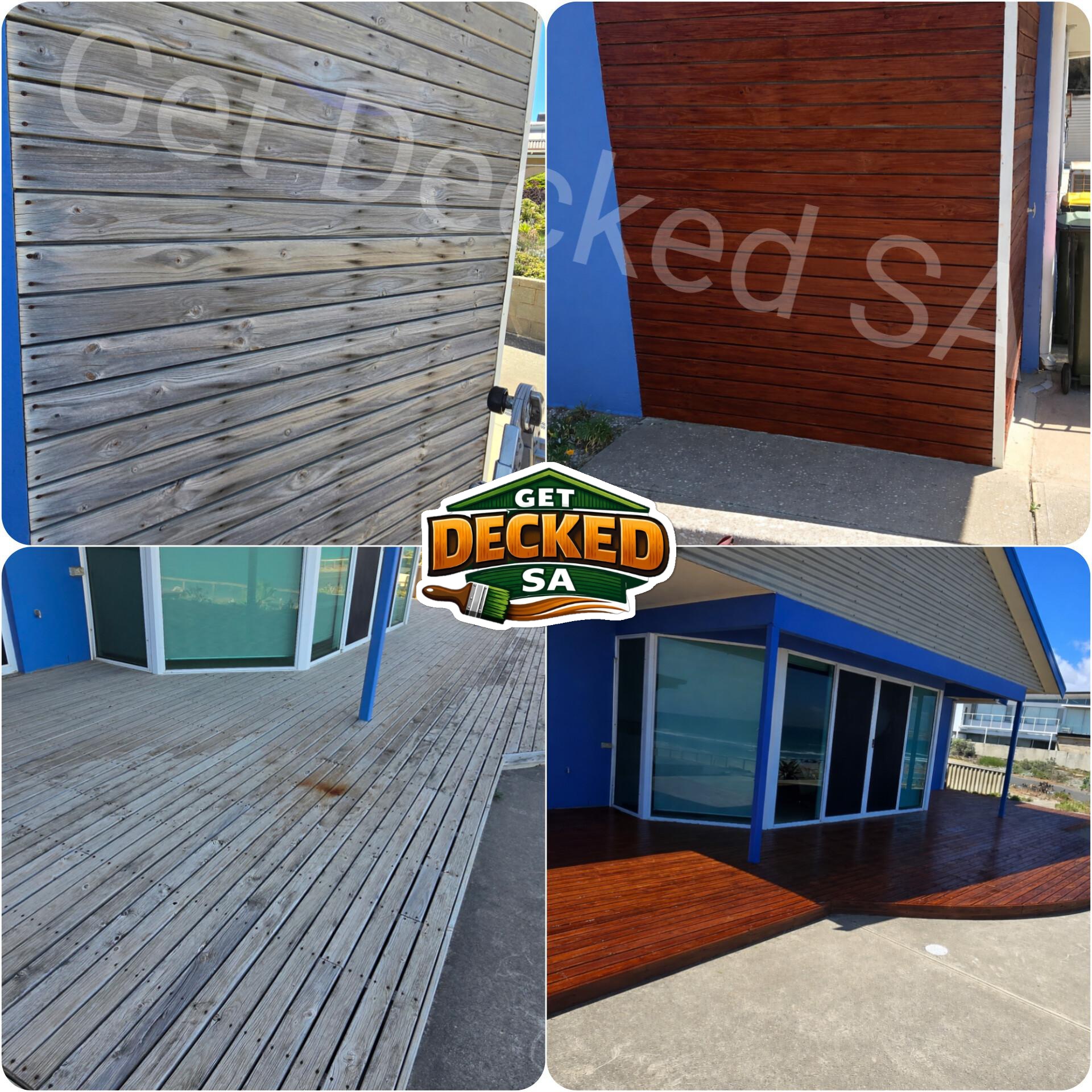 Deck oiling Adelaide