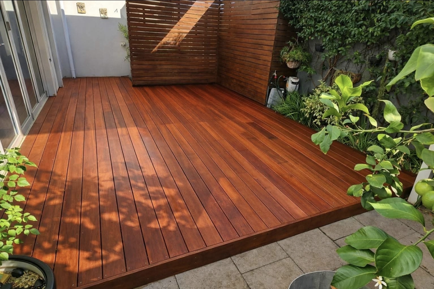 Deck staining finish Adelaide
